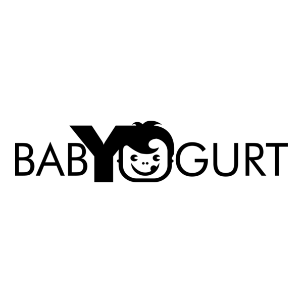 Baby Yogurt Logo PNG Vector
