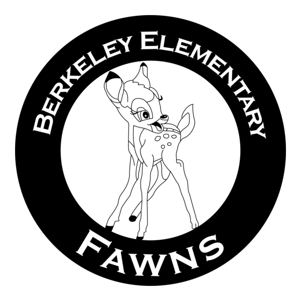 Berkeley Elementary Fawns Logo PNG Vector