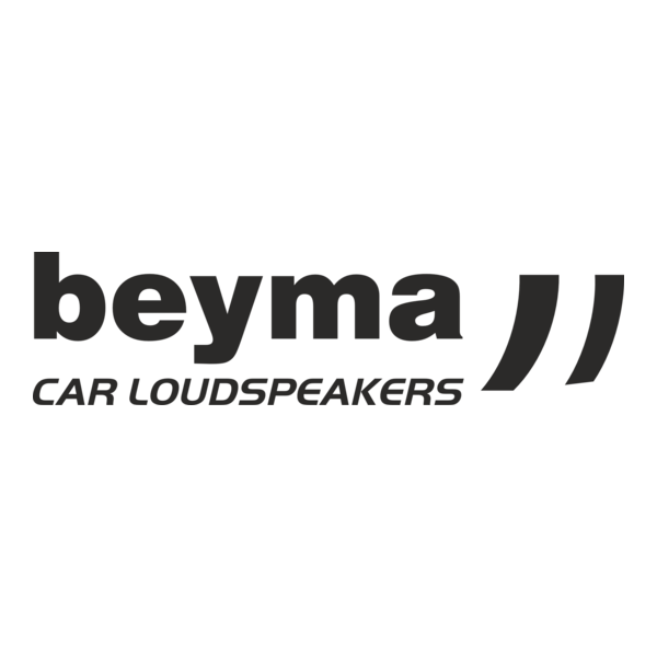 Beyma Car Loud Speakers Logo PNG Vector