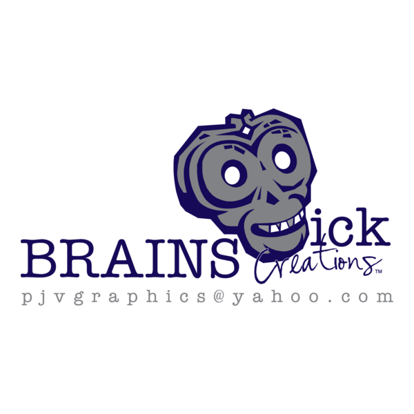 Brainsick Creations Logo PNG Vector