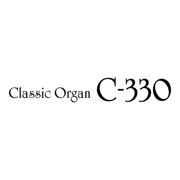 C-330 Classic Organ Logo PNG Vector