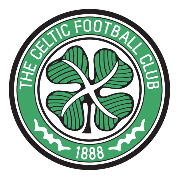 Celtic FC Glasgow 80's Logo PNG Vector