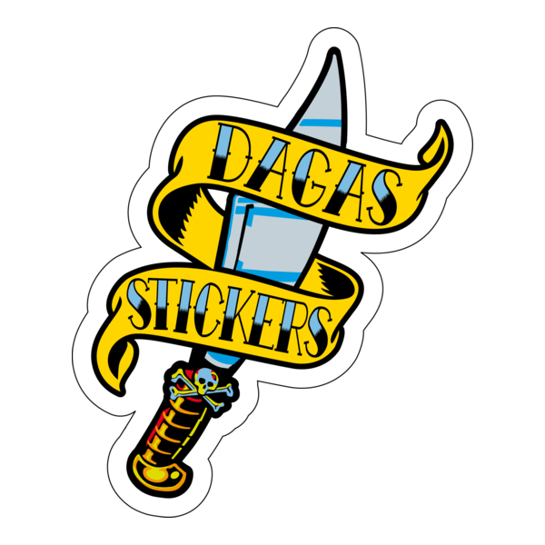 Dagas Stickers Logo PNG Vector