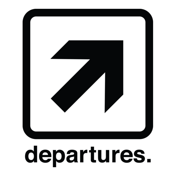 Departures Logo PNG Vector