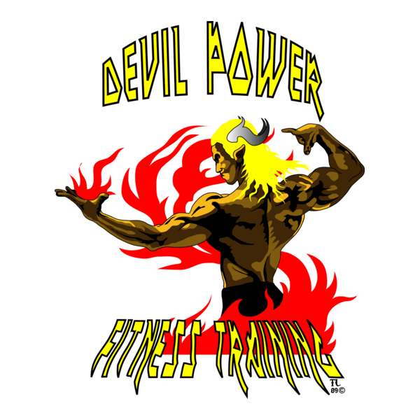 DEVIL POWER FITNESS TRAINING Logo PNG Vector