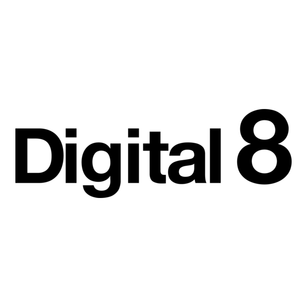 Digital 8 Logo PNG Vector