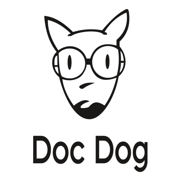 Doc Dog Logo PNG Vector