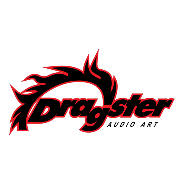 Dragster Audio Logo PNG Vector