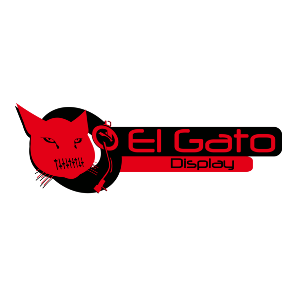 El Gato Display Logo PNG Vector