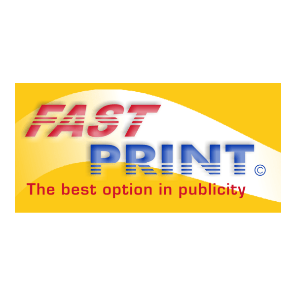Fast Print Logo PNG Vector