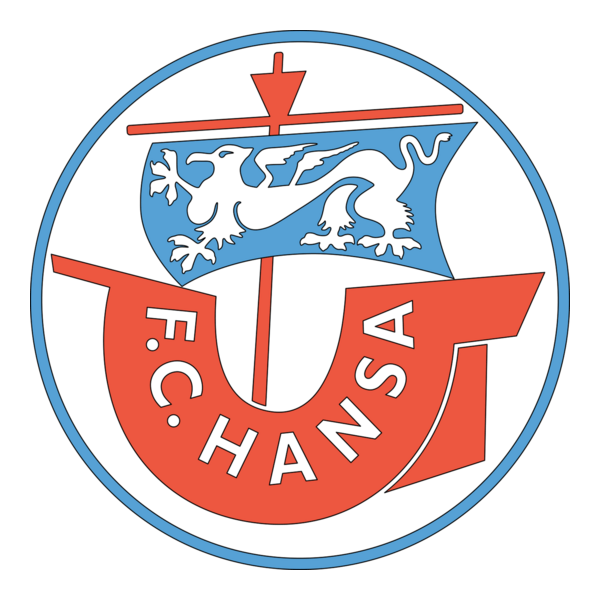 FC Hansa Rostock Logo PNG Vector