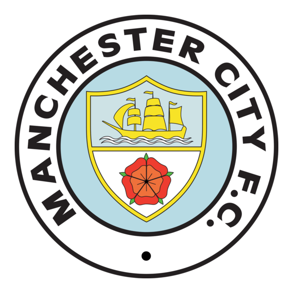 FC Manchester City 1980's Logo PNG Vector