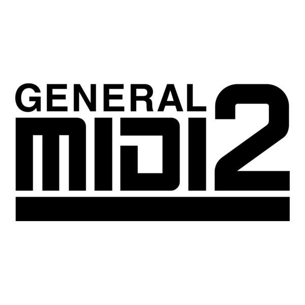 General MIDI 2 Logo PNG Vector