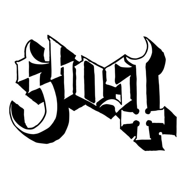 Ghost Logo PNG Vector