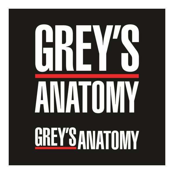 Grey's Anatomy Logo PNG Vector