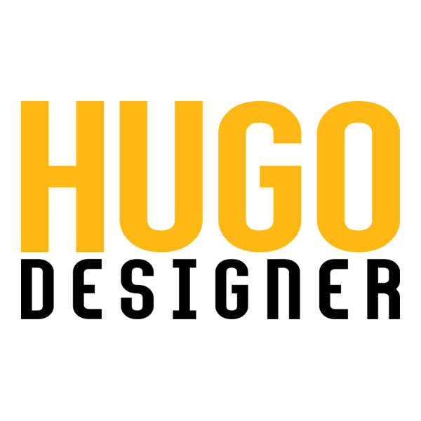 Hugo Designer Logo PNG Vector