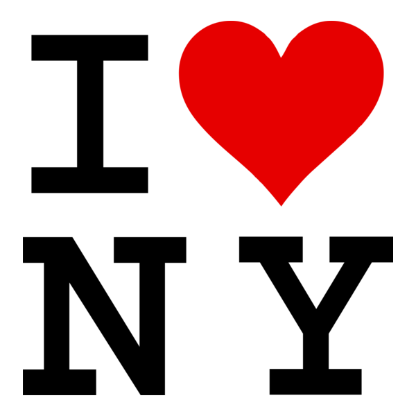 I Love NY Logo PNG Vector