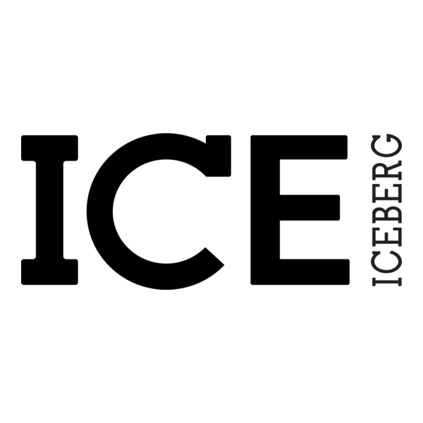 ICE Iceberg Logo PNG Vector