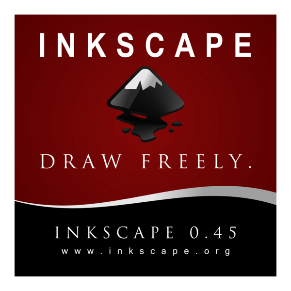 Inkscape (Draw Freely) Logo PNG Vector