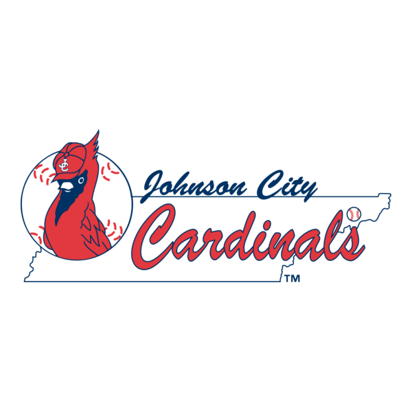Johnson City Cardinals Logo PNG Vector