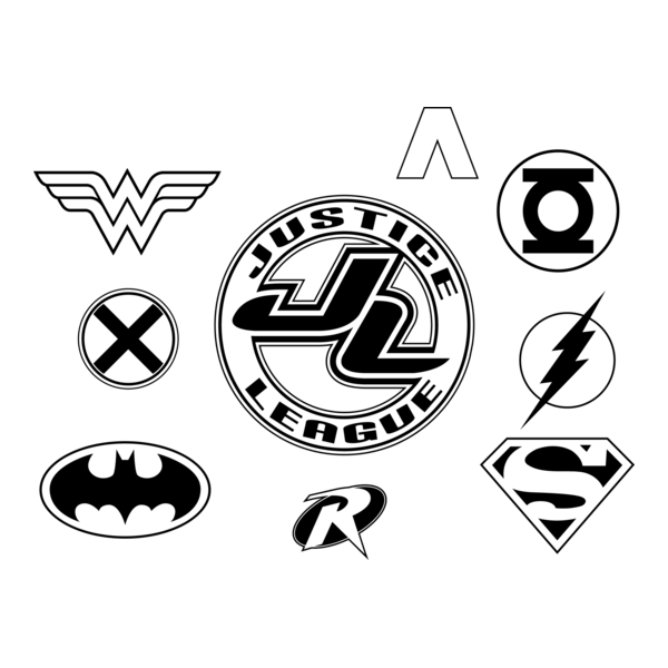 Justice League Logo PNG Vector