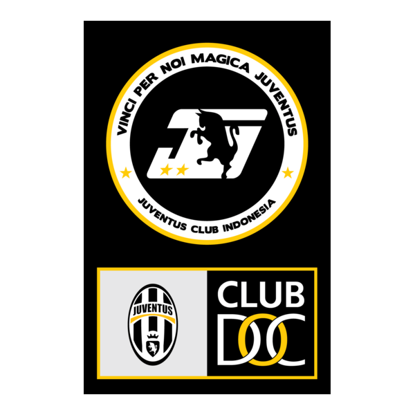 Juventus Club Indonesia Logo PNG Vector