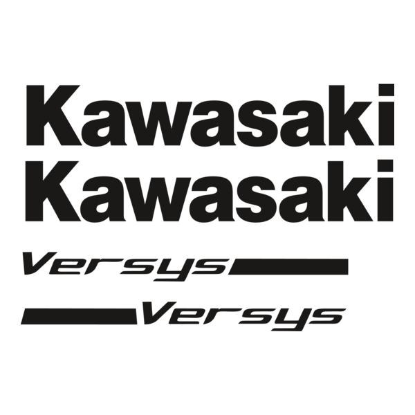 Kawasaki Versys Logo PNG Vector