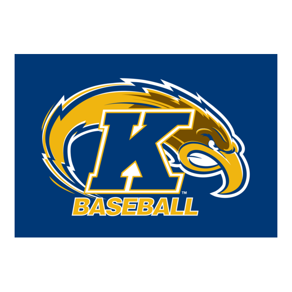Kent State University Baseball Logo PNG Vector
