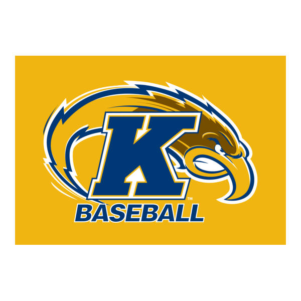 Kent State University Baseball Logo PNG Vector