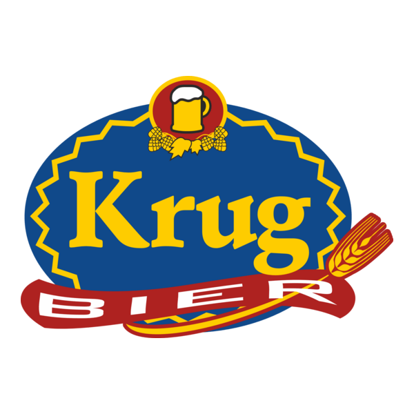 Krug Bier Logo PNG Vector