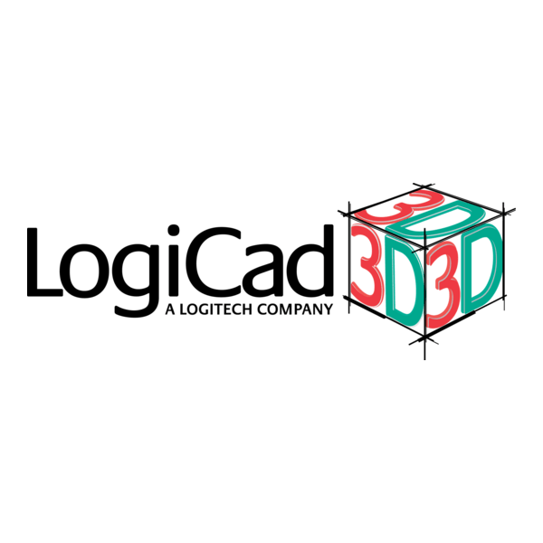 LogiCad 3D Logo PNG Vector