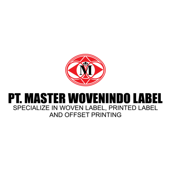 Master Wovenindo Label Logo PNG Vector