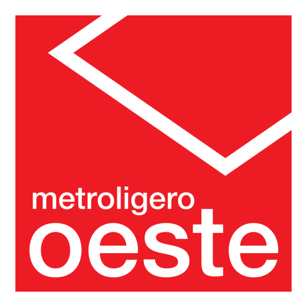 Metroligero Oeste Logo PNG Vector