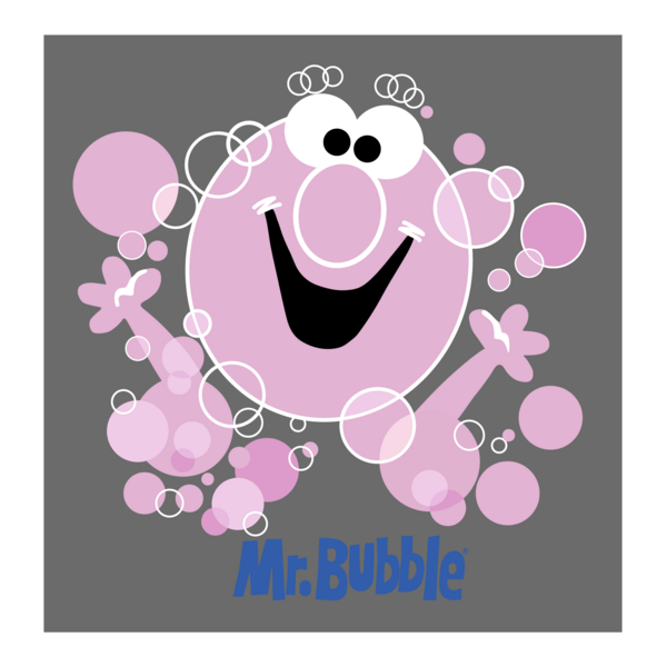 Mr. Bubble Logo PNG Vector