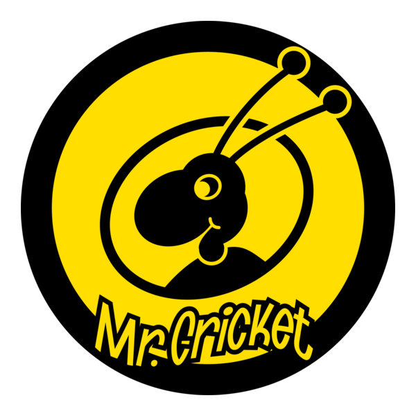 Mr. Cricket Logo PNG Vector
