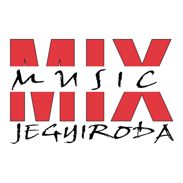 Music Mix Jegyiroda Logo PNG Vector