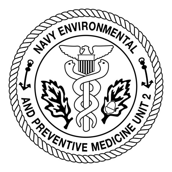 Navy Environmental and Preventive Medicine Unit 2 Logo PNG Vector