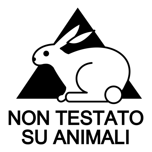 Non testato su animali Logo PNG Vector
