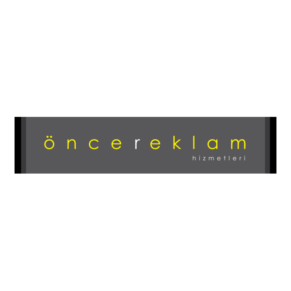 önce reklam Logo PNG Vector
