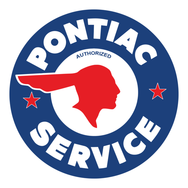 Pontiac Service Logo PNG Vector