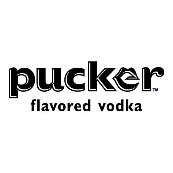 Pucker Vodka Logo PNG Vector
