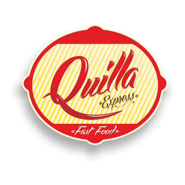 Quilla Express Fast Food Logo PNG Vector