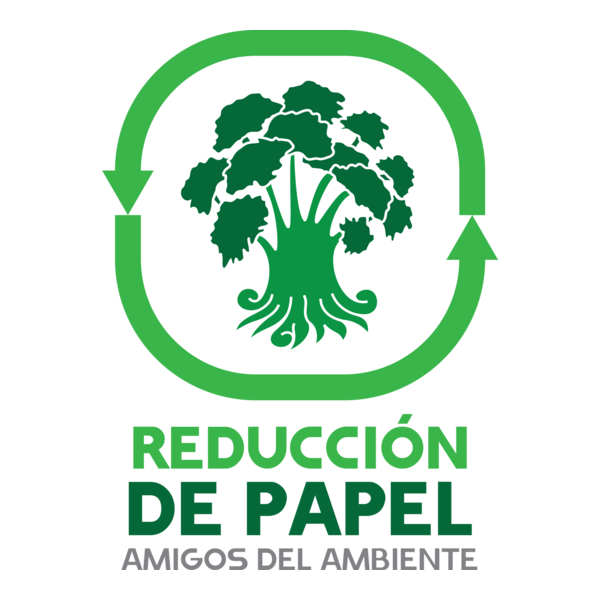 Reduccion de Papel Logo PNG Vector