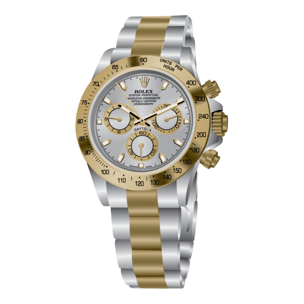 Rolex Daytona Watch Logo PNG Vector