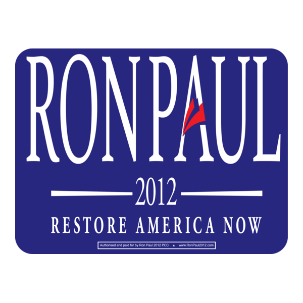 Ron Paul 2012 republican presidential candidate Logo PNG Vector