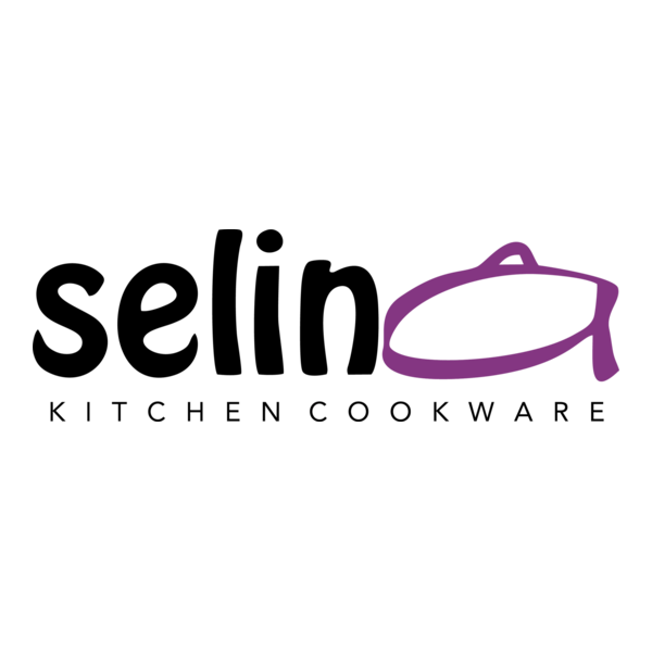 Selina Kitchen Cookware Logo PNG Vector