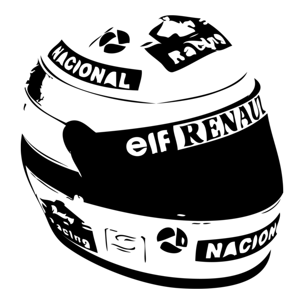 Senna Helmet Logo PNG Vector