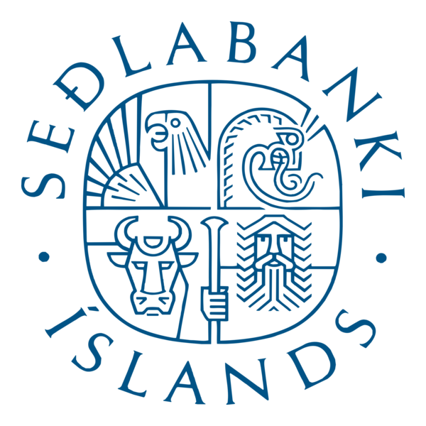 Seðlabanki Íslands Logo PNG Vector