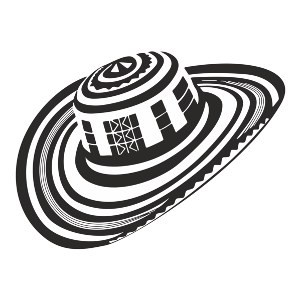 Sombrero Vueltiao Logo PNG Vector