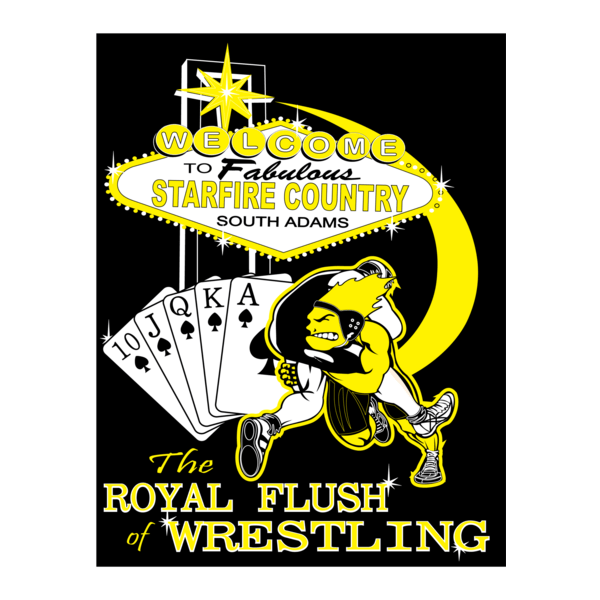 South Adams Wrestling 3 Logo PNG Vector